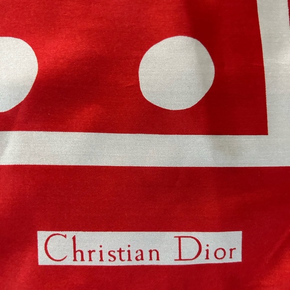 Vintage Christian Dior Scarf - Picture 3 of 3